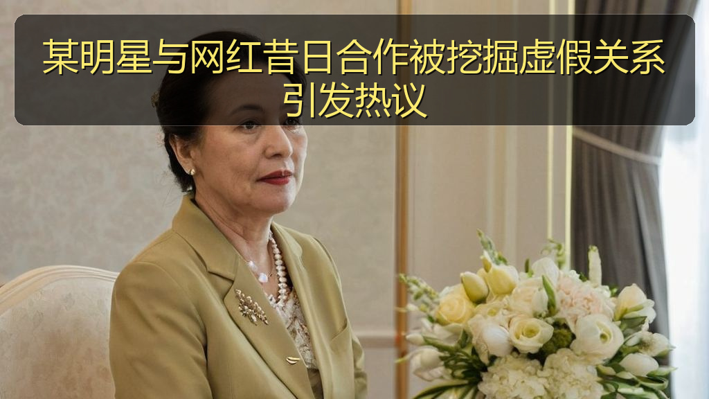 某明星与网红昔日合作被挖掘虚假关系引发热议