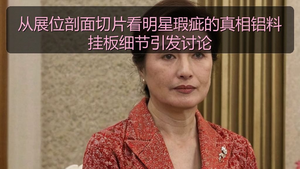 从展位剖面切片看明星瑕疵的真相铝料挂板细节引发讨论