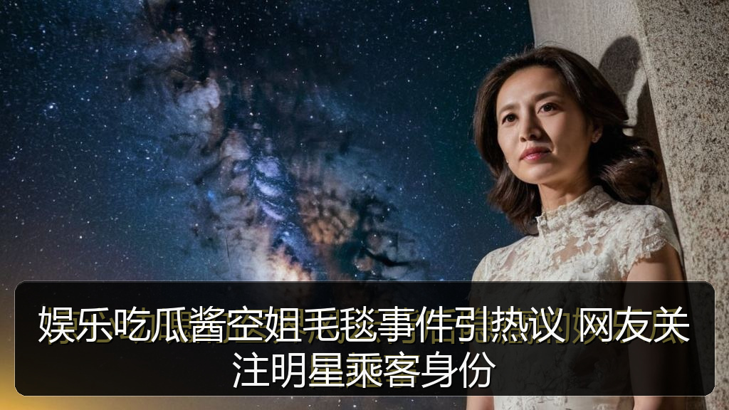 娱乐吃瓜酱空姐毛毯事件引热议 网友关注明星乘客身份