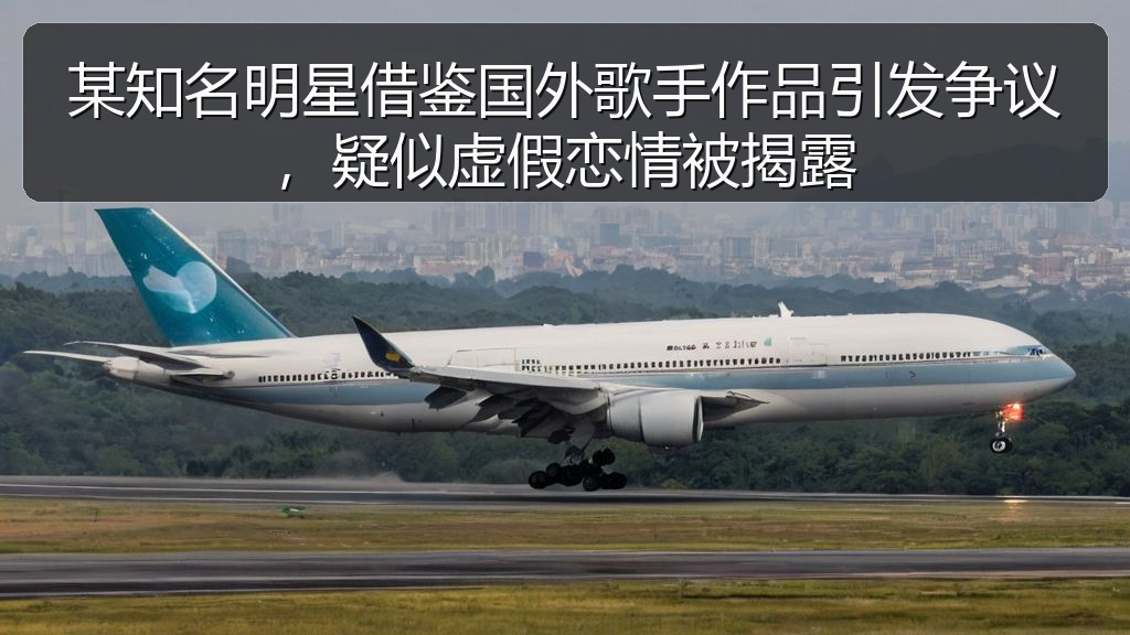 某知名明星借鉴国外歌手作品引发争议，疑似虚假恋情被揭露